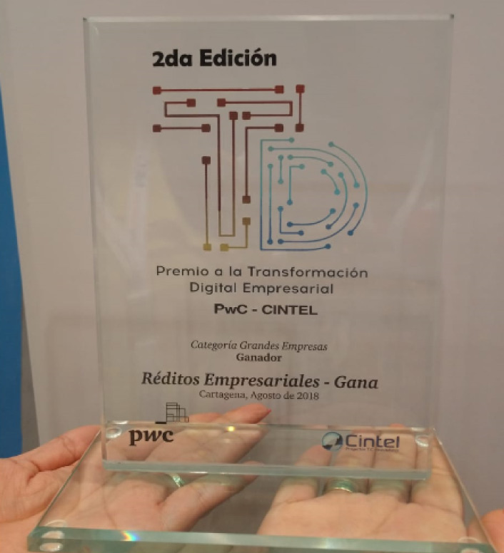 Grupo Réditos, la mejor empresa de Colombia en transformación digital